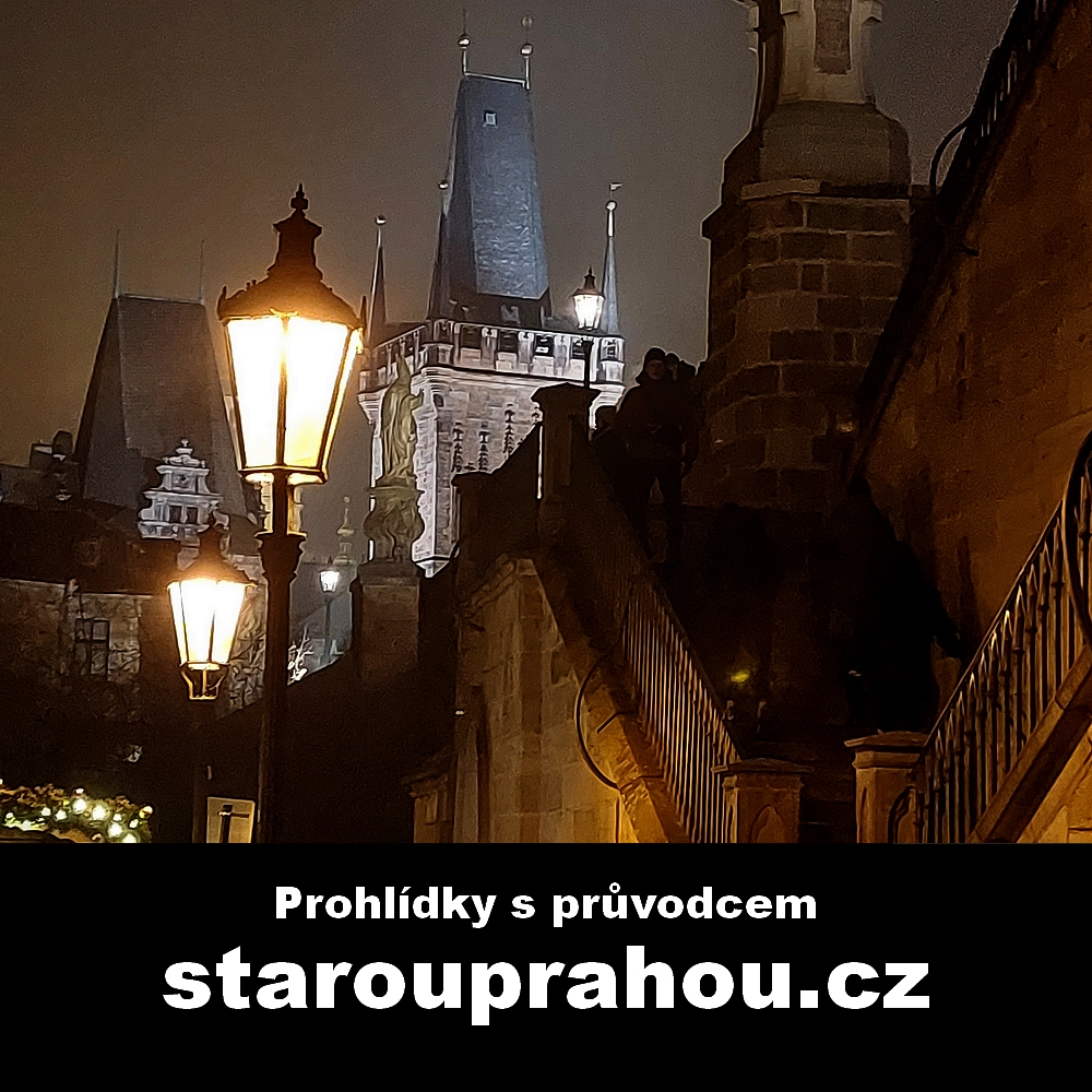 Schody z Karlova mostu na Kampu