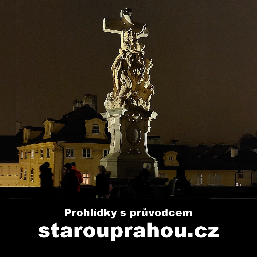 Sousoší sv. Luitgardy na Karlově mostě v Praze